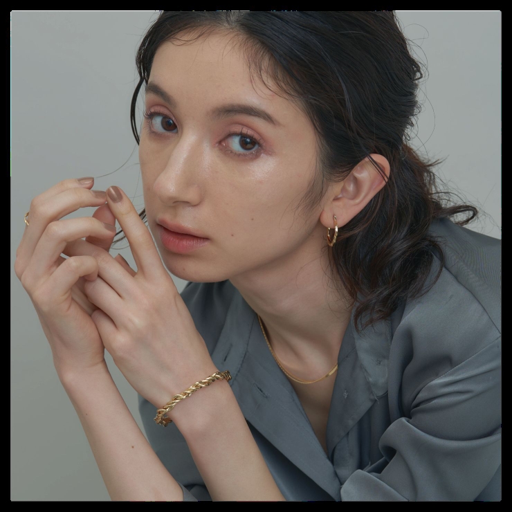 メタルツイストラインバングル | 4quince | 詳細画像2 