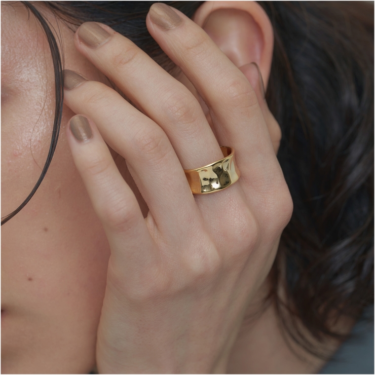 GOLD | ニュアンスボリュームリング | 4quince