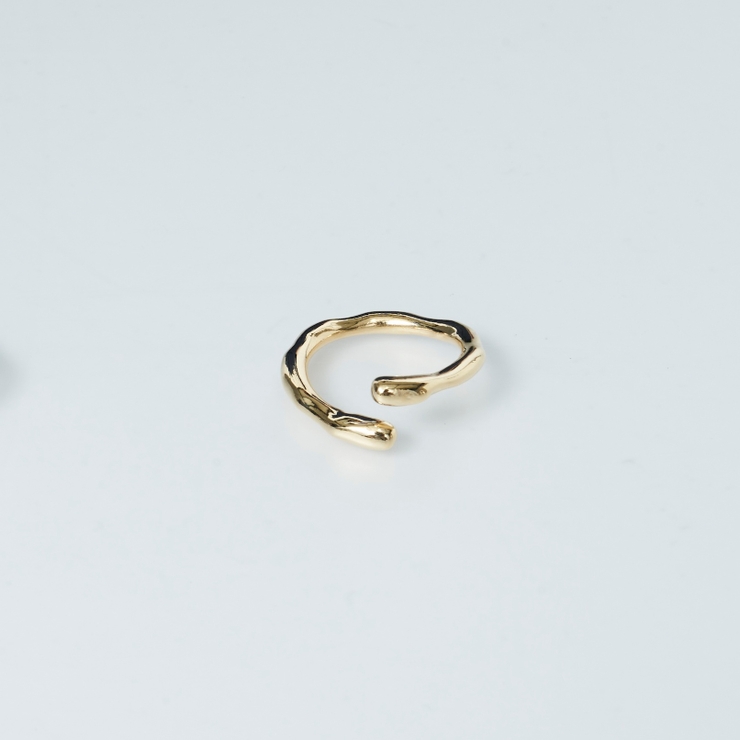 GOLD | ニュアンスラインリング | 4quince