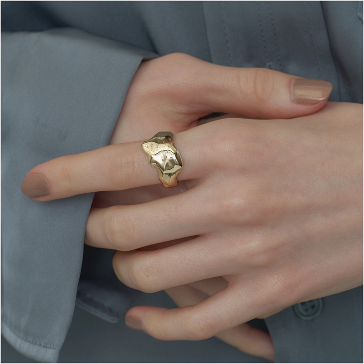 GOLD | ニュアンスハートリング | 4quince