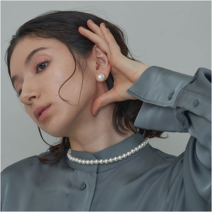 シングルパールピアス | 4quince | 詳細画像2 
