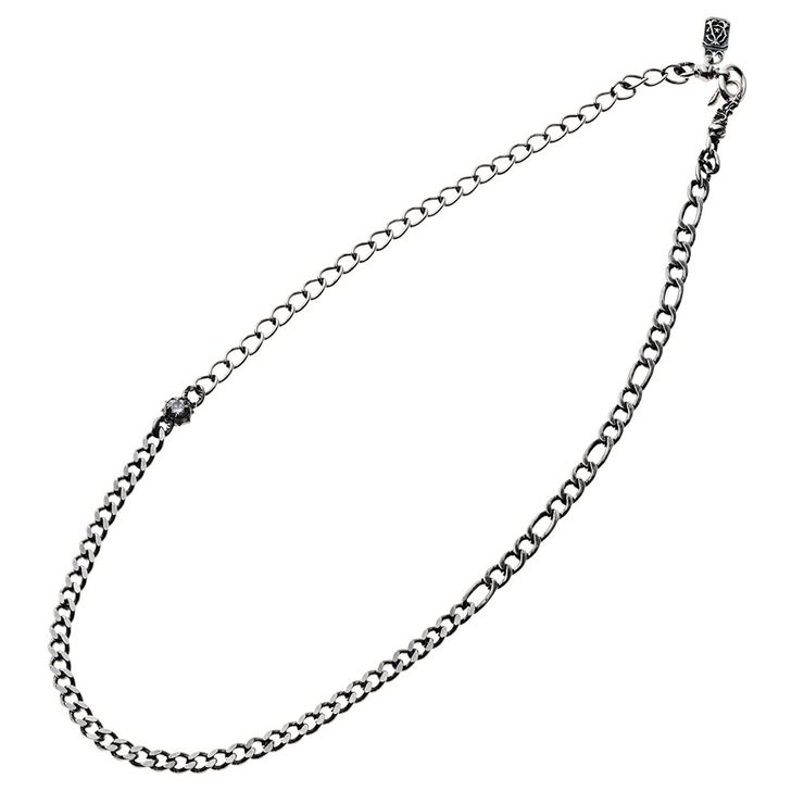 アルテミスクラシック/シルバーアクセントSUS喜平ネックレス/全長52cm | ArtemisClassic | 詳細画像1 