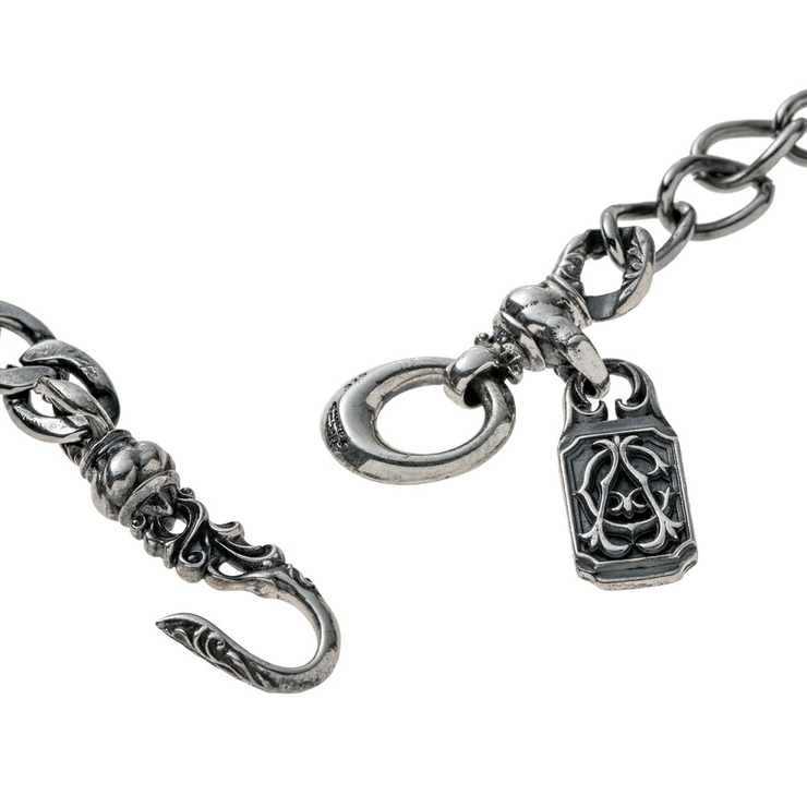 アルテミスクラシック/シルバーアクセントSUS喜平ネックレス/全長52cm | ArtemisClassic | 詳細画像10 