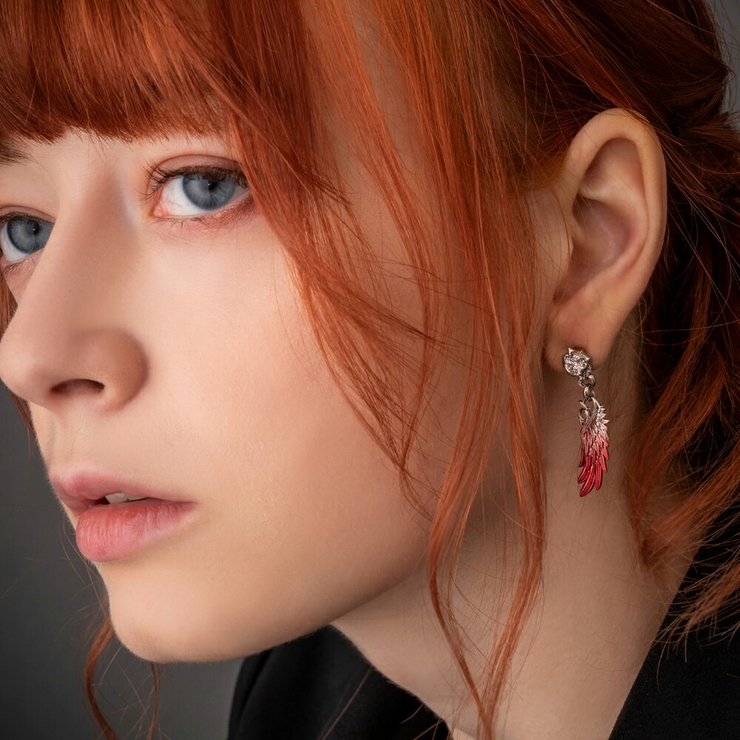 アルテミスキングス/赤彩ウイングピアス/片耳分[品番：DREA0001423]｜ArtemisClassic （アルテミスクラシック）のメンズファッション通販｜SHOPLIST（ショップリスト）