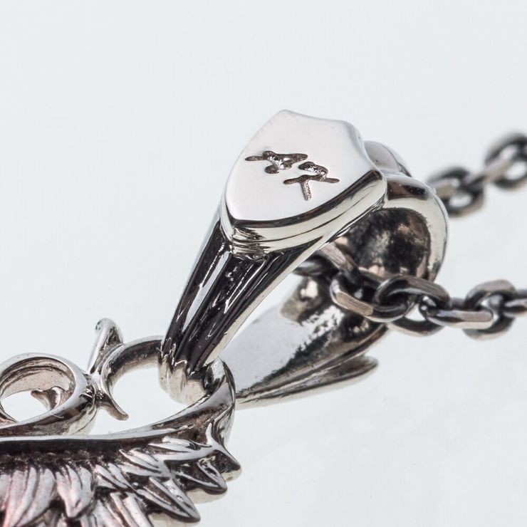 アルテミスキングス 赤彩ウイングペンダント 50cmチェーン付[品番