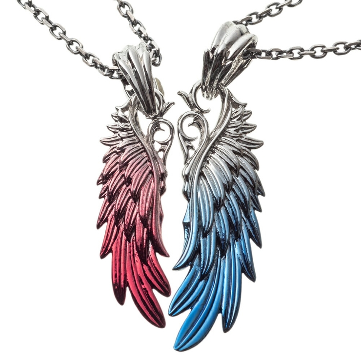 アルテミスキングス 赤彩ウイングペンダント 50cmチェーン付[品番
