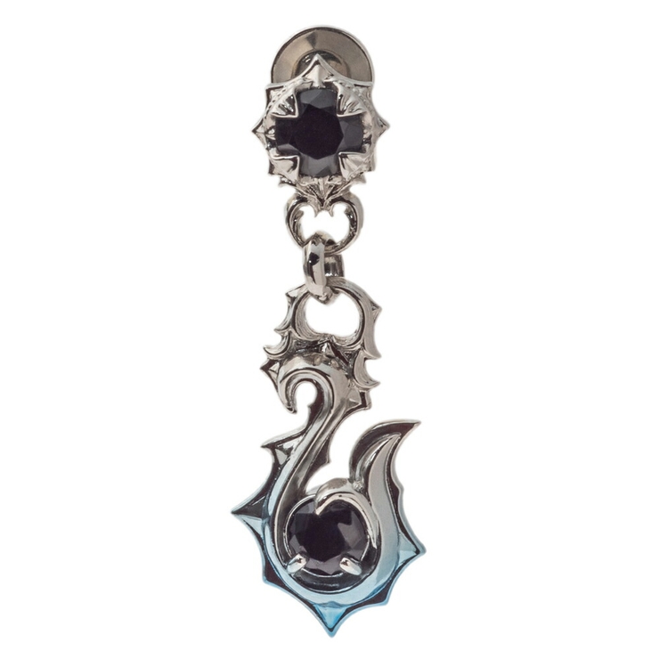 アルテミスキングス/青彩フィッシュフックピアス/片耳分 | ArtemisClassic | 詳細画像2 