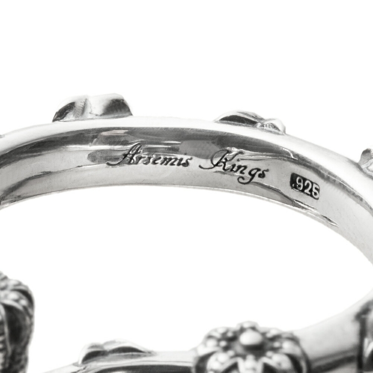 アルテミスキングス/オニキスローズスターイヤーカフ/片耳分 | ArtemisClassic | 詳細画像8 