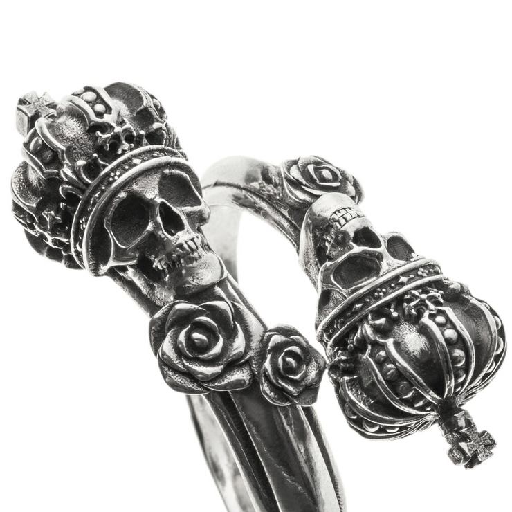 アルテミスキングス/ツインスカルクラウンリング/フリーサイズ(11-19号) | ArtemisClassic | 詳細画像11 