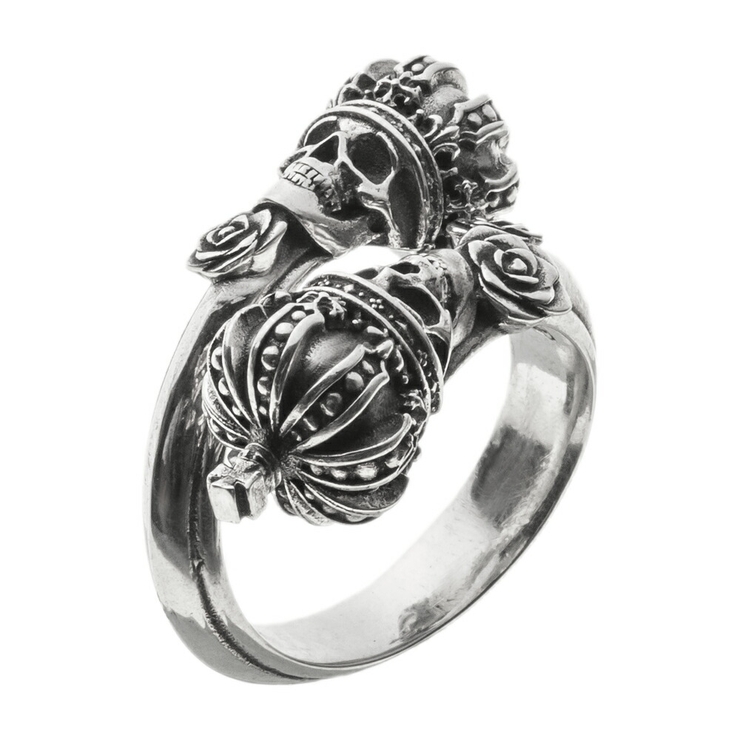 アルテミスキングス/ツインスカルクラウンリング/フリーサイズ(11-19号) | ArtemisClassic | 詳細画像4 