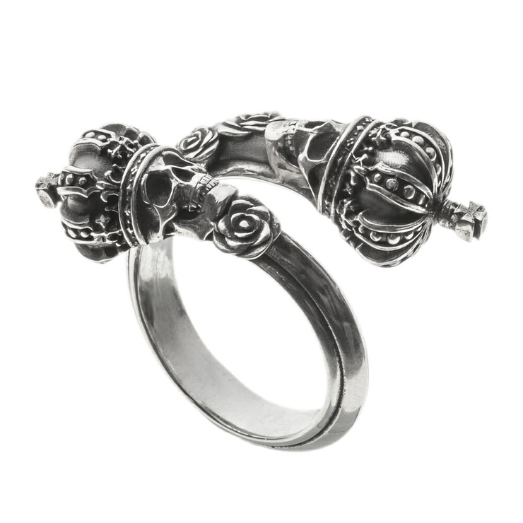 アルテミスキングス/ツインスカルクラウンリング/フリーサイズ(11-19号) | ArtemisClassic | 詳細画像5 