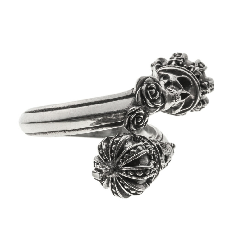 アルテミスキングス/ツインスカルクラウンリング/フリーサイズ(11-19号) | ArtemisClassic | 詳細画像9 