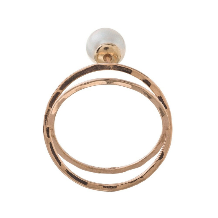 エレノアジュエリーElenore JewelryパールXリングスタッド/片耳分 | Elenore | 詳細画像6 