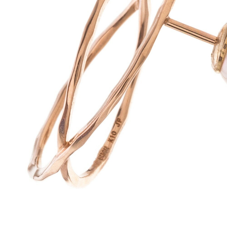 エレノアジュエリーElenore JewelryパールXリングスタッド/片耳分 | Elenore | 詳細画像8 