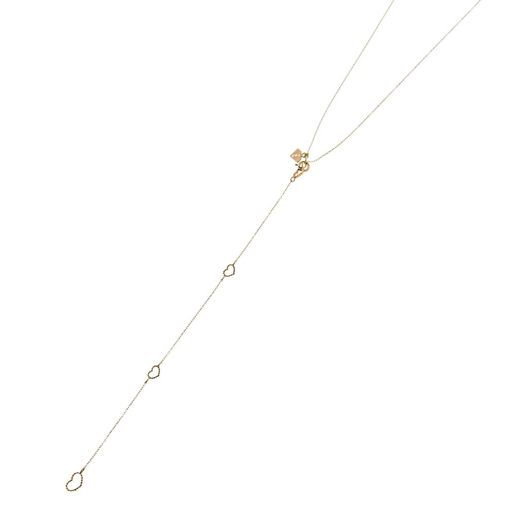 エレノアジュエリーElenore Jewelry/ハートYネックレス | Elenore | 詳細画像3 