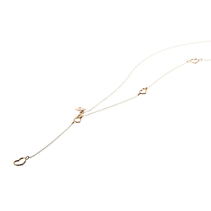 エレノアジュエリーElenore Jewelry/ハートYネックレス | Elenore | 詳細画像4 