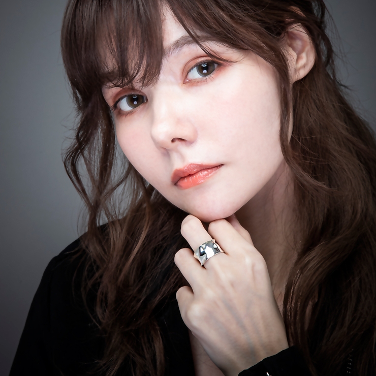 ElenoreJewelryエレノアジュエリーの平打ちしわ加工シルバーリング【ブランド、指輪、レディース、SILVER925、彼女、女性、オシャレ、プレゼント、ギフト、誕生日、クリスマス、バレンタイン】