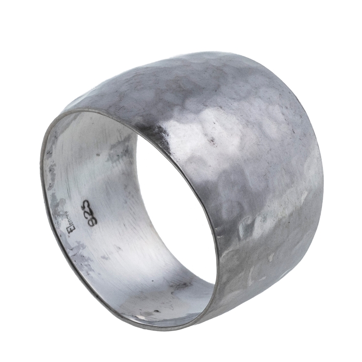 ElenoreJewelryエレノアジュエリーのボリューム槌目シルバーリング【ブランド、指輪、レディース、SILVER925、彼女、女性、オシャレ、プレゼント、ギフト、誕生日、クリスマス、バレンタイン】
