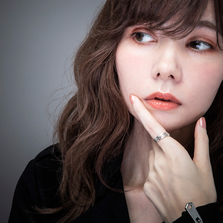 ElenoreJewelryエレノアジュエリーのダイヤモンド3連スタッカブルシルバーリング【ブランド、指輪、レディース、SILVER925、彼女、女性、オシャレ、プレゼント、ギフト、誕生日、クリスマス、バレンタイン】