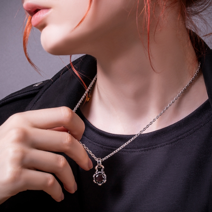 ストーンクラウンチャームBK50cmチェーン付 ペンダント アルテミスクラシック | ArtemisClassic | 詳細画像5 