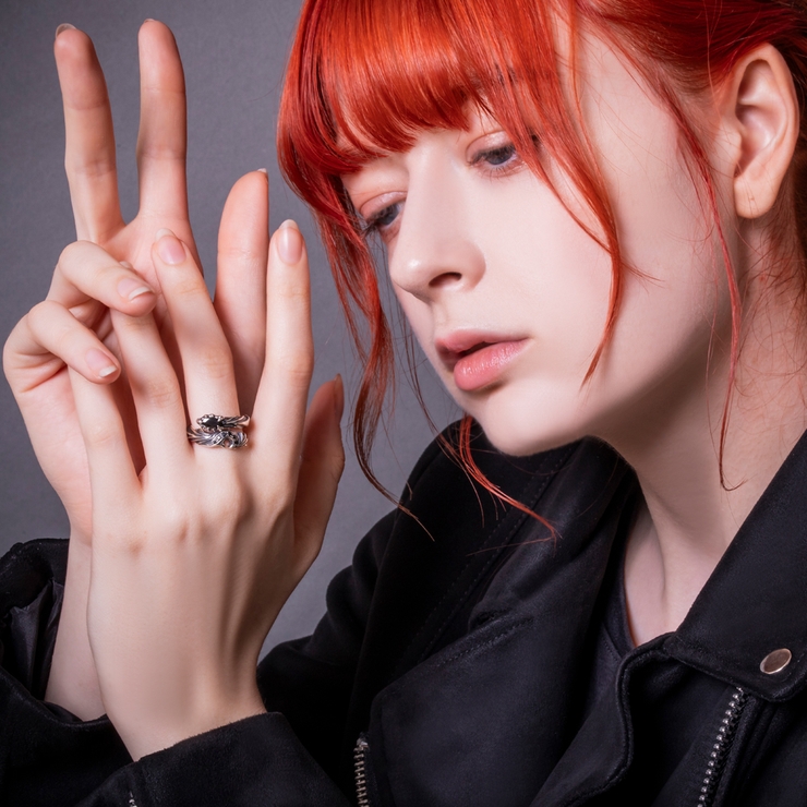 ドラゴンハートリング/ブラックジルコニア/アルテミスクラシック | ArtemisClassic | 詳細画像7 