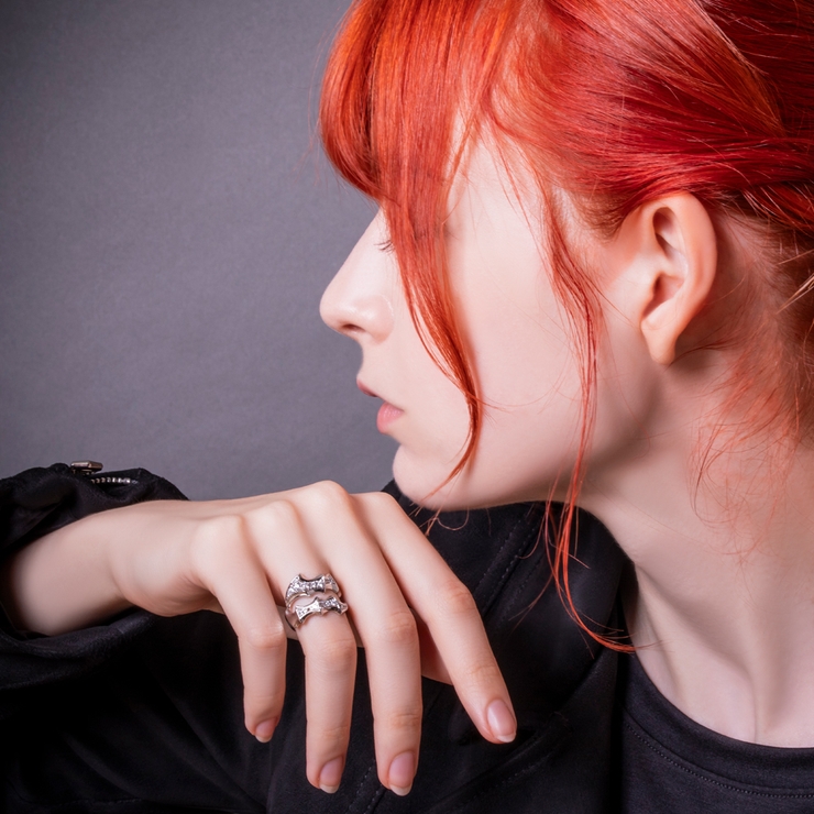 ルシフェルウイングリングPAVE/指輪/アルテミスクラシック[品番