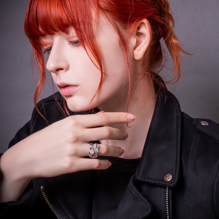 ルシフェルウイングリングPAVE/指輪/アルテミスクラシック[品番