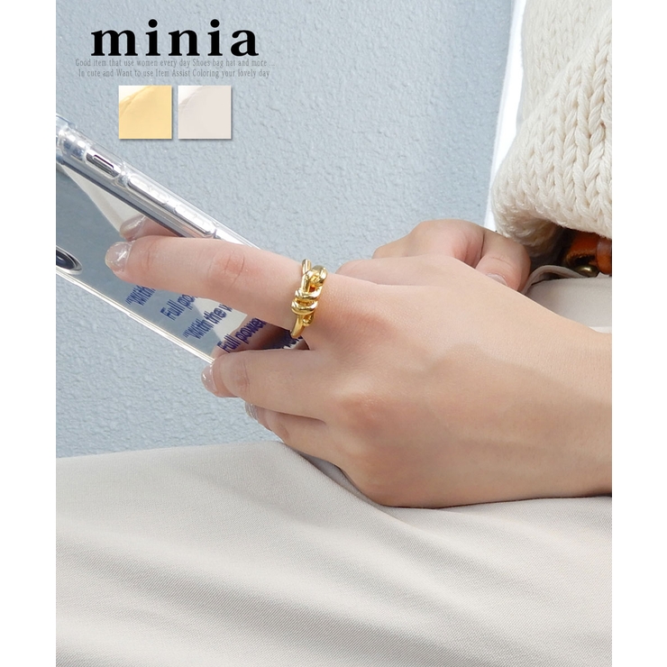 B | デザインオープンリング minia ◆ | minia