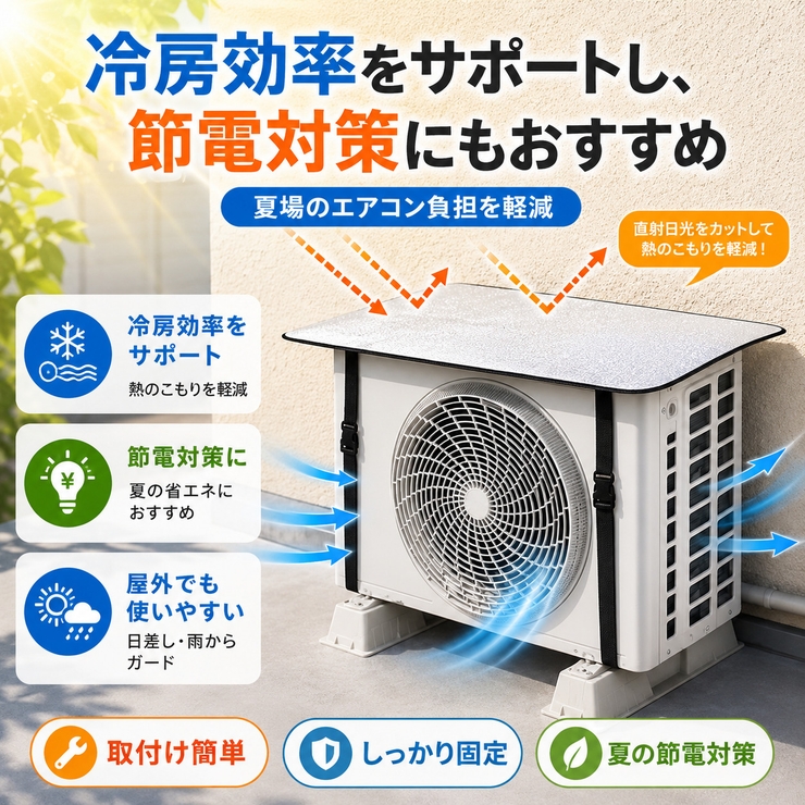 2枚セット エアコン室外機用保護カバー  | Aleh Te’enah | 詳細画像7 
