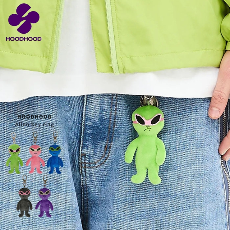 HOODHOOD(フッドフッド)/Alien key ring | Outfitter lab | 詳細画像1 