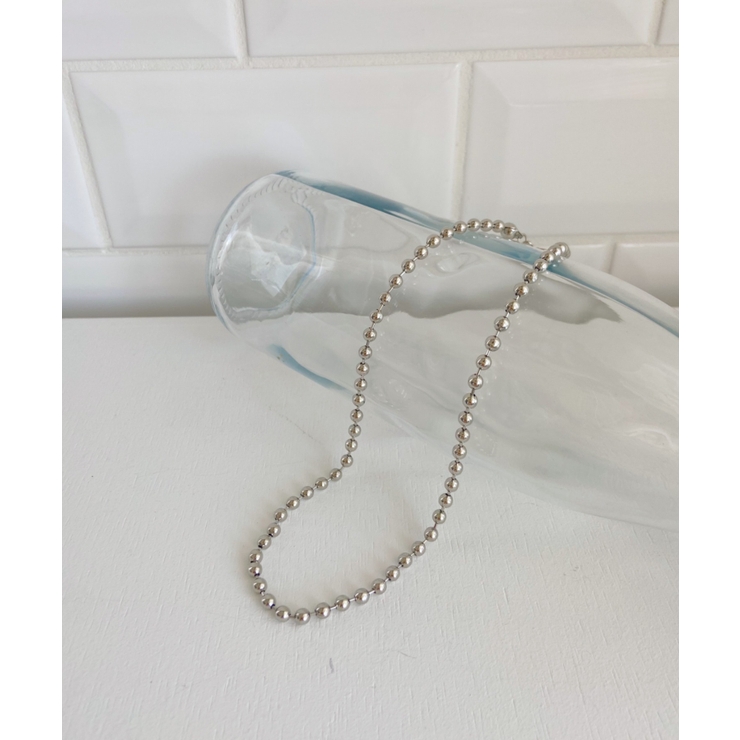 シンプル ボールチェーンネックレス | Outfitter lab | 詳細画像2 