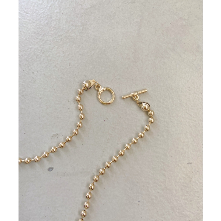 シンプル ボールチェーンネックレス | Outfitter lab | 詳細画像3 