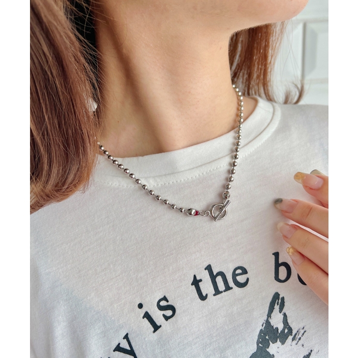 シンプル ボールチェーンネックレス[品番：OUTW0000037]｜Outfitter