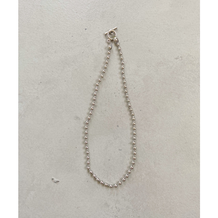 シルバー | シンプル ボールチェーンネックレス | Outfitter lab