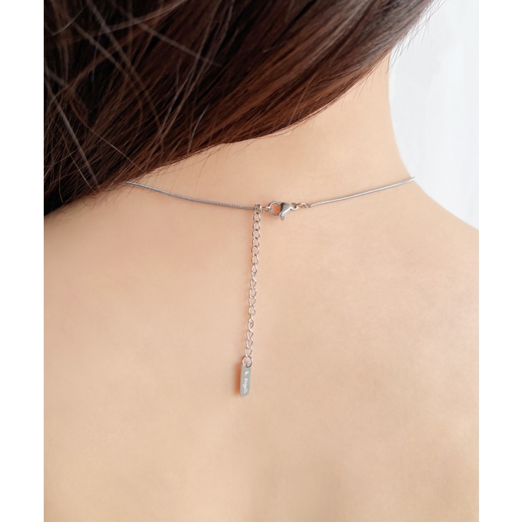 サージカルステンレススライダーネックレス | Outfitter lab | 詳細画像3 