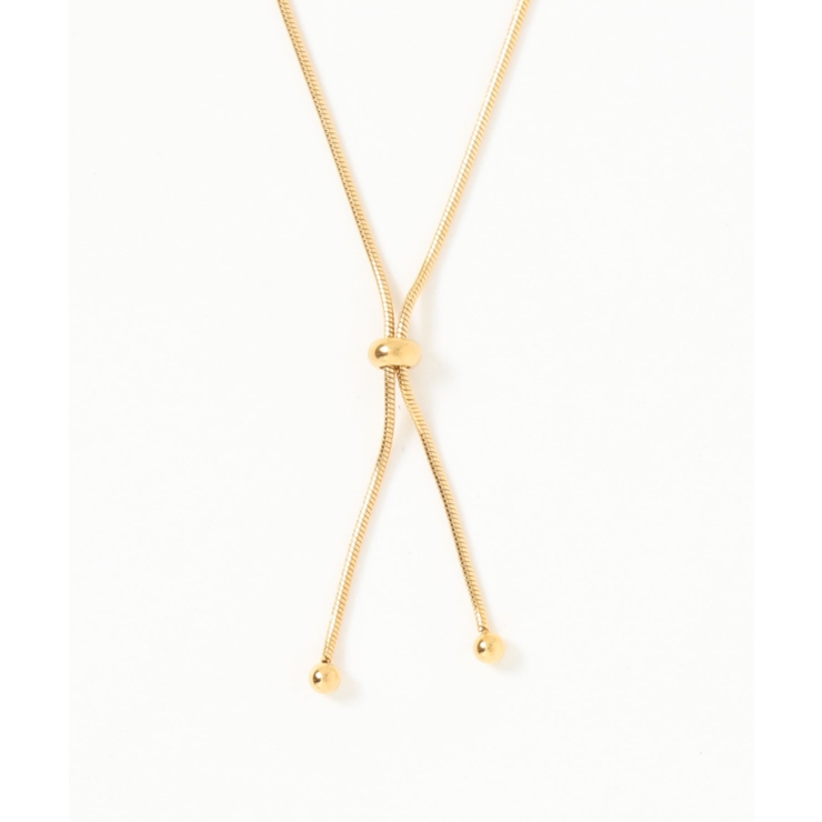 サージカルステンレススライダーネックレス | Outfitter lab | 詳細画像6 