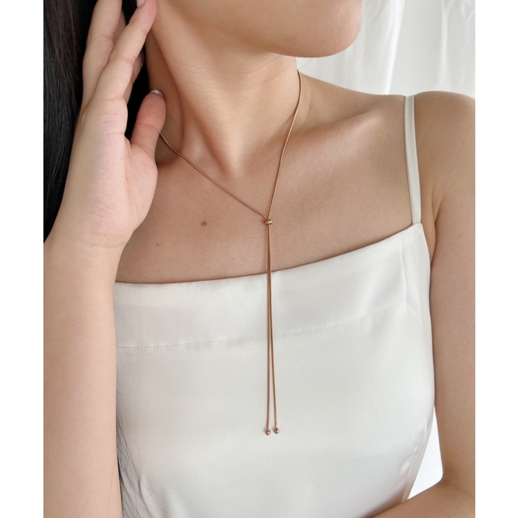 サージカルステンレススライダーネックレス | Outfitter lab | 詳細画像9 