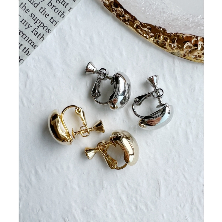 ぷっくりメタルイヤリング | Outfitter lab | 詳細画像11 