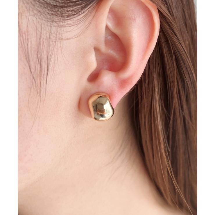 ぷっくりメタルイヤリング | Outfitter lab | 詳細画像6 