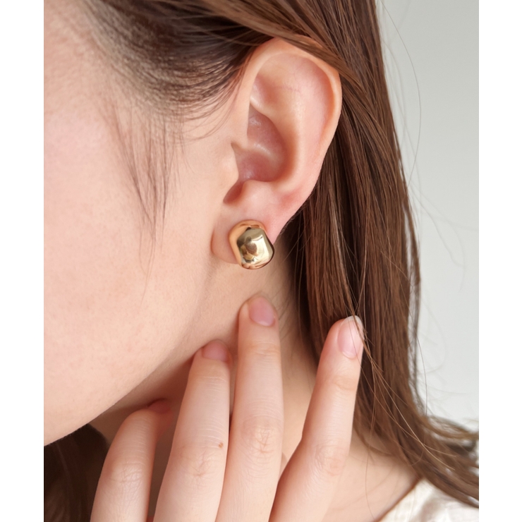 ぷっくりメタルイヤリング | Outfitter lab | 詳細画像7 