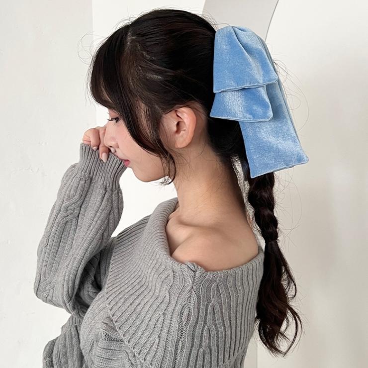 DOLLベロアリボンバレッタ | Outfitter lab | 詳細画像50 