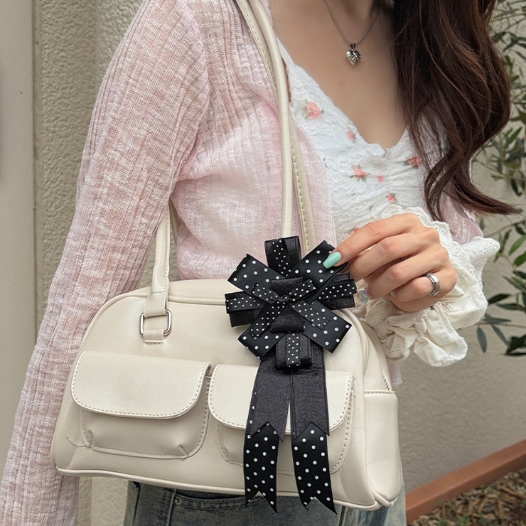 リボンドット2WAYロゼットブローチ | Outfitter lab | 詳細画像6 