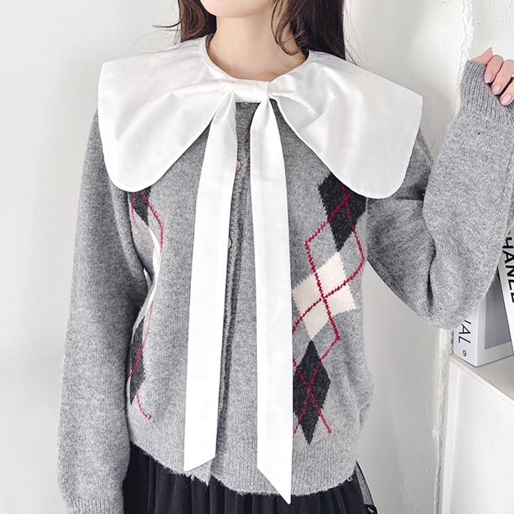 リボン付け襟 | Outfitter lab | 詳細画像11 