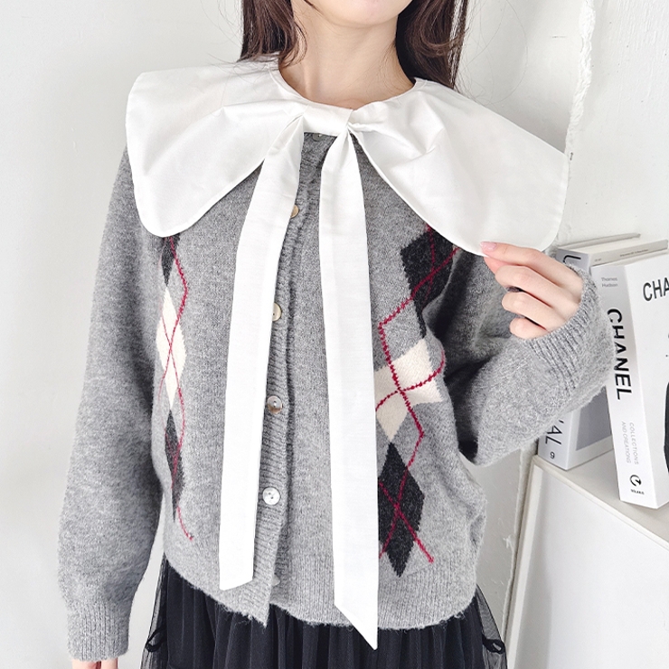 リボン付け襟 | Outfitter lab | 詳細画像12 