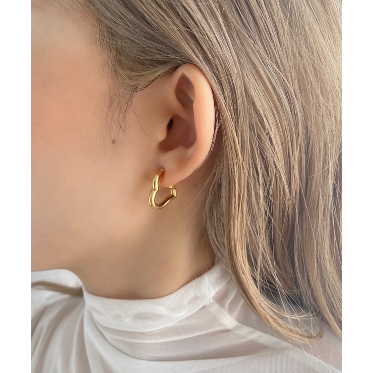 ハートフープイヤリング | Outfitter lab | 詳細画像6 