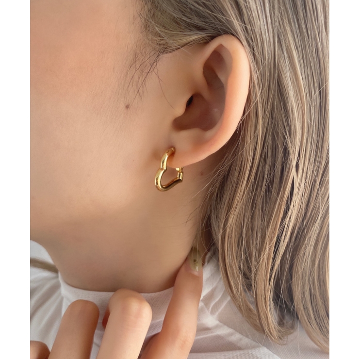 ハートフープイヤリング | Outfitter lab | 詳細画像8 