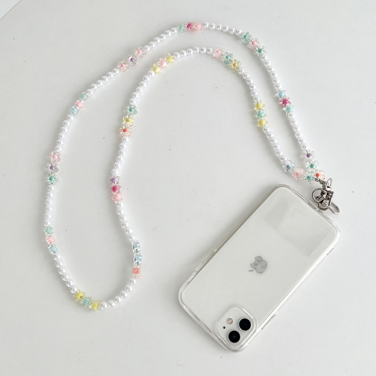 カラフルビーズスマホショルダー | Outfitter lab | 詳細画像30 