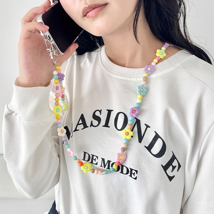 カラフルビーズスマホショルダー | Outfitter lab | 詳細画像40 