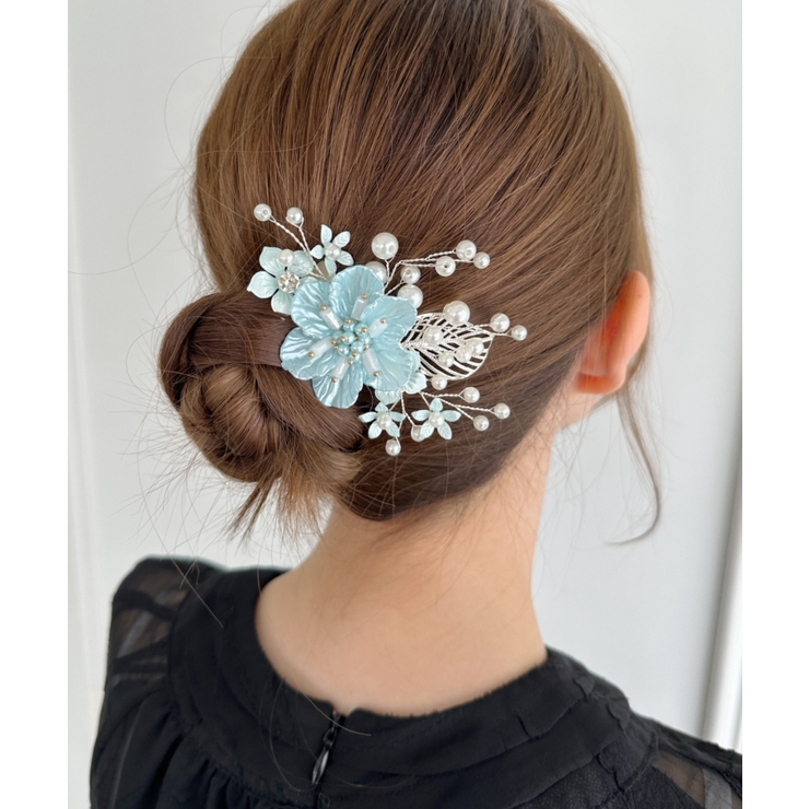 フラワーブーケヘアクリップ | Outfitter lab | 詳細画像1 