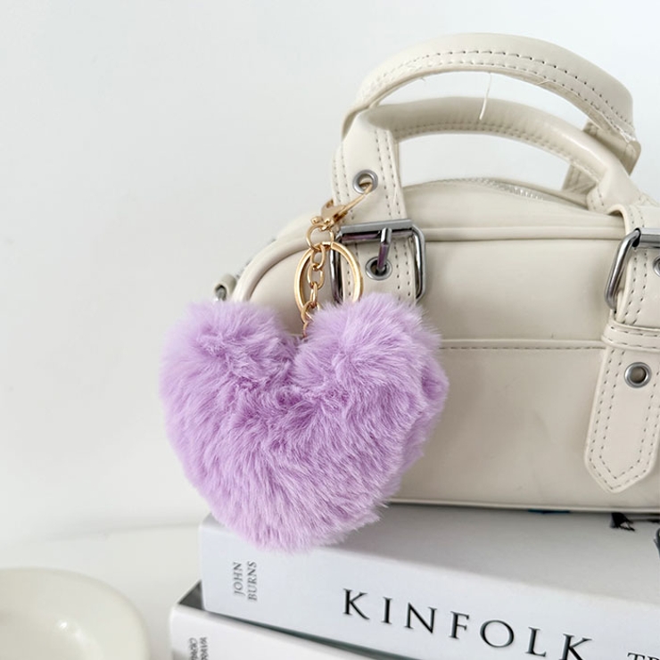 ハートファーキーチャーム ハートキーホルダー | Outfitter lab | 詳細画像6 